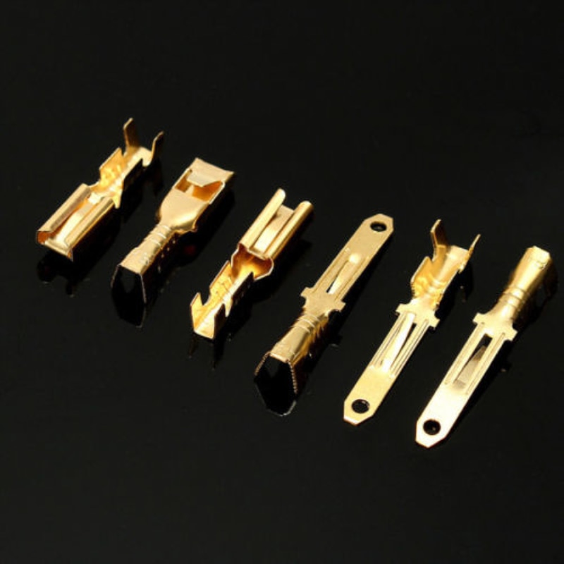 Juegos de conectores eléctricos para coche y Moto, 10 juegos de conectores macho y hembra para coche y Moto de 2,8mm 2 3 4 6 9
