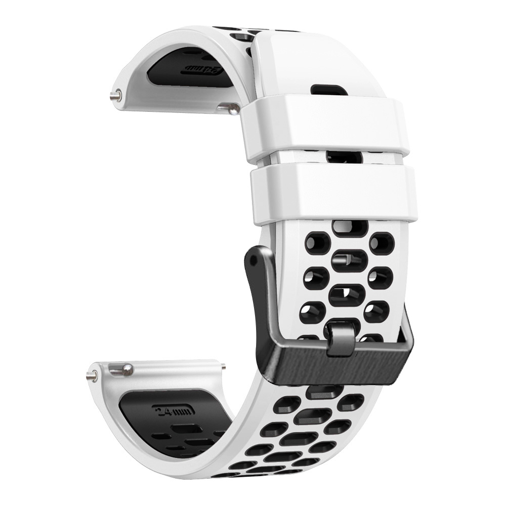 Correa de silicona de 24mm para TicWatch Pro 5, accesorios de repuesto para pulsera TicWatch Pro 5: Morado