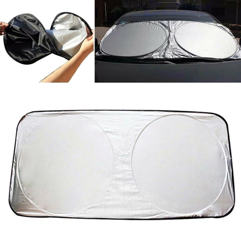 Car Windshield Sun Shade - Blocks UV Rays Sun Visor Protector, Sunshade To Keep Your Vehicle Cool And Damage Free