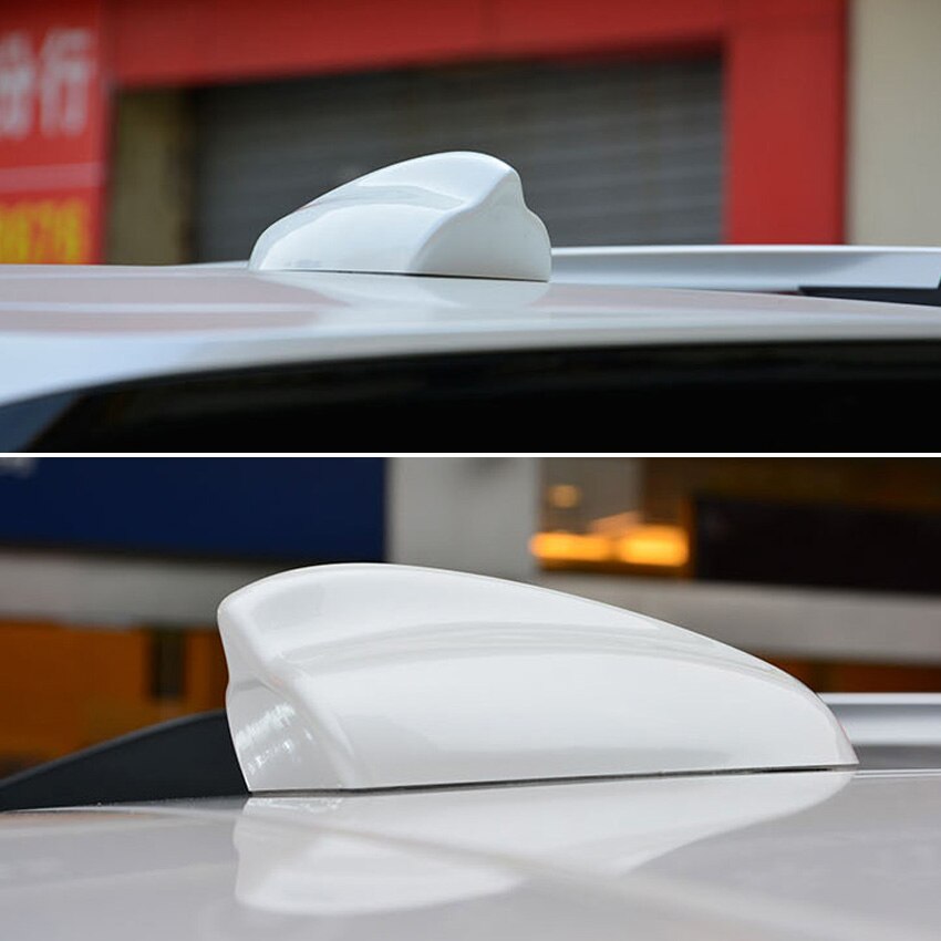1pcs Car Radio Shark Fin Antenna for Renault Scenic 2 3 1 ii iii Auto Aerials Replacement Antenna Sharkfin Black Silver White