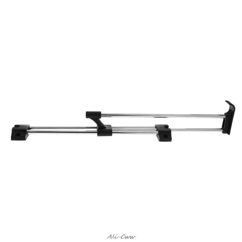 Wardrobe Chrome Pull Out Retractable Wardrobe Clothes Hanger Pull Out Closet Rod Rail Organizer Rack Closet Rod