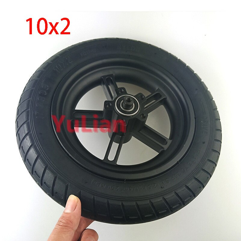 10x2 wheel (wheel 10 inch) Xiaomi Mijia M365 Xiaomi m365 10 inch tires wheels set 156 mm tire mod upgrade: rear wheel