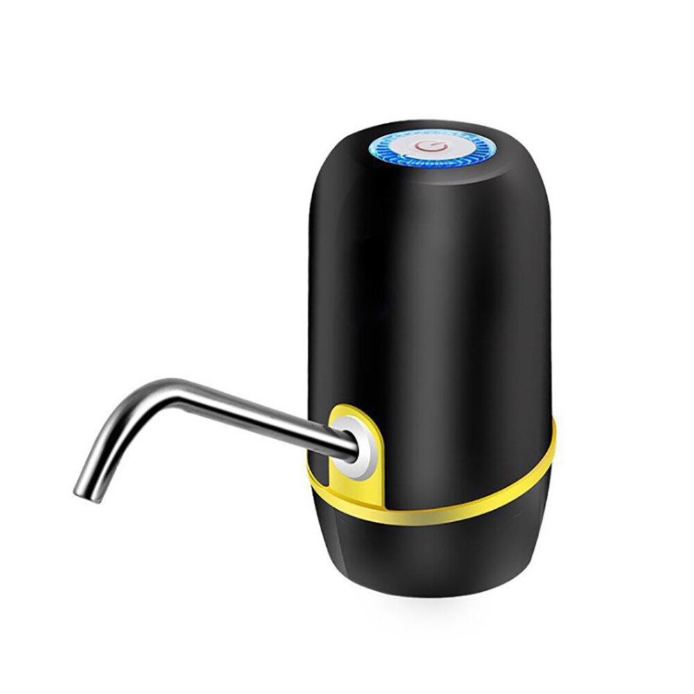 USB Charging Electric Pumping Bottle Water Dispenser Wireless Intelligent Machine Automatic Water Dispenser: black