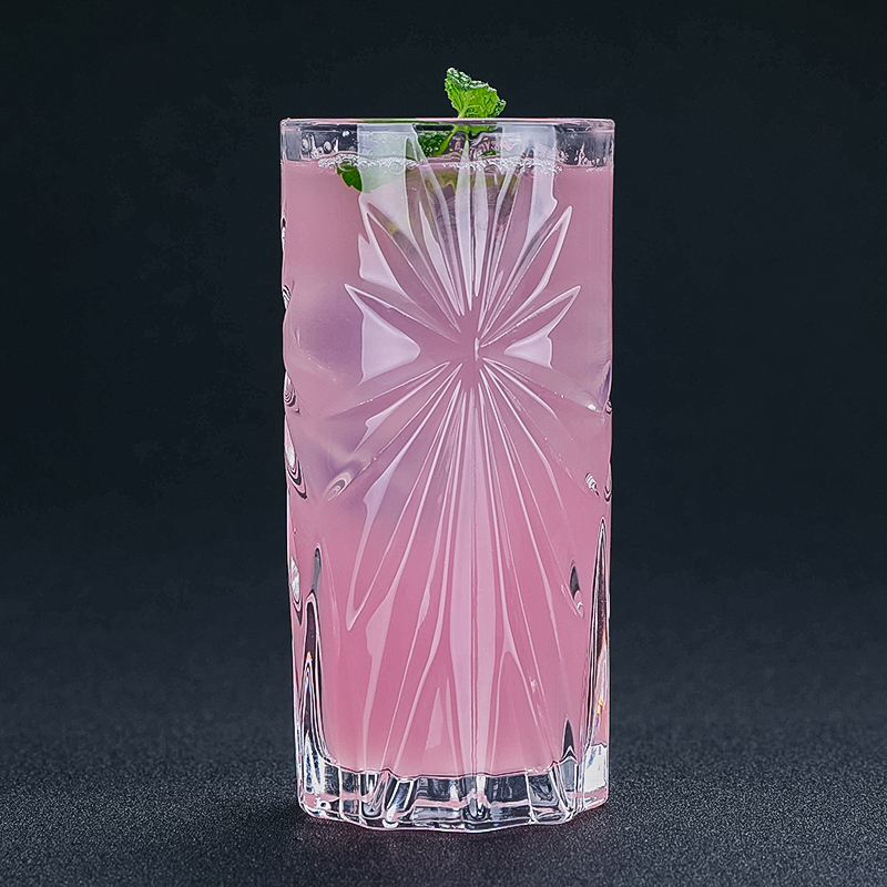 300-400ml snidade whisky vinglas collins kopp long drink cocktailglas haibo juice kopp drink bar familj glasvaror platt mugg: Default Title