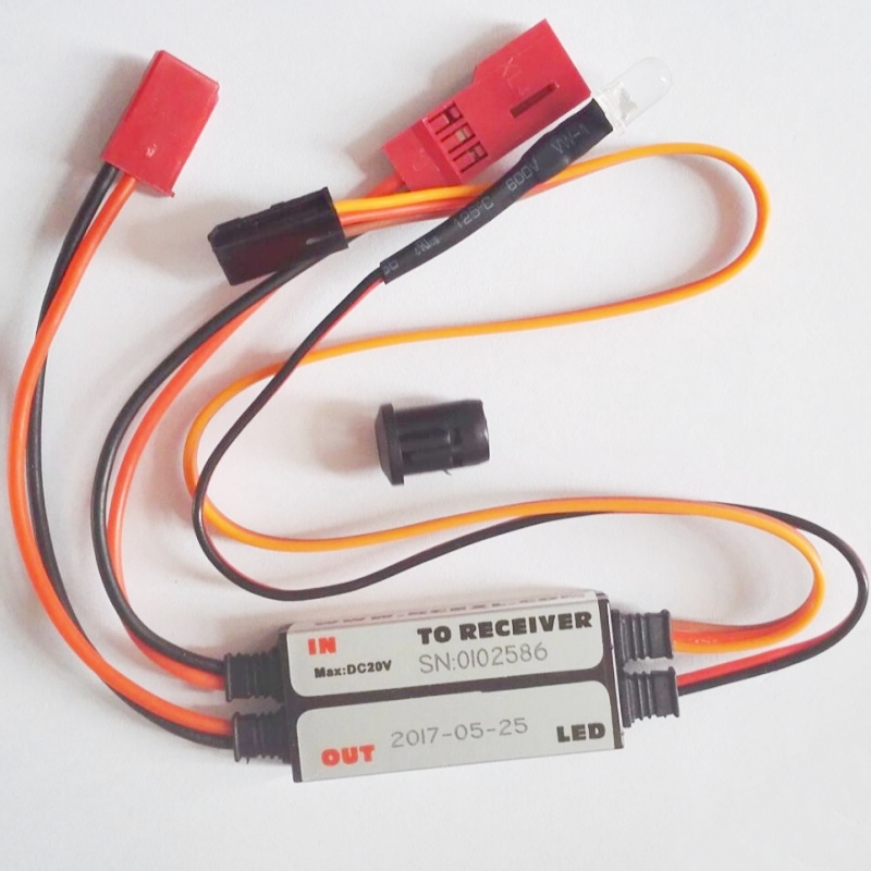Rcexl Opto Gas Engine Remote Kill Switch K1 V2.0 On Board CDI Cutoff /Engine Stop for RC DLE Gasoline Engine Model Airplane
