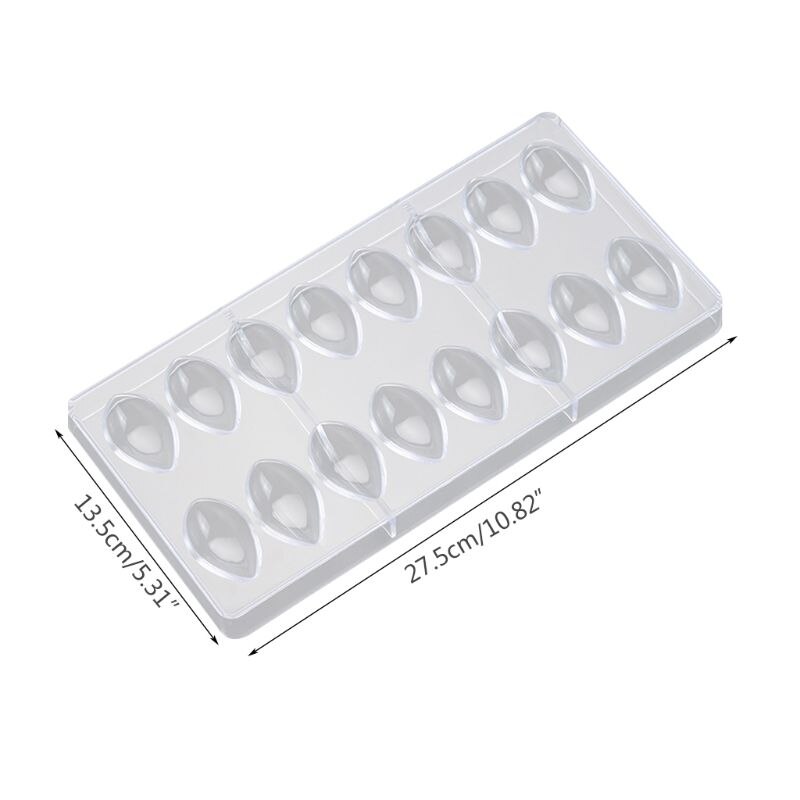 3D Water Shape 16 Raster Chocolade Mould Keuken Bakvormen Cake Candy Mold