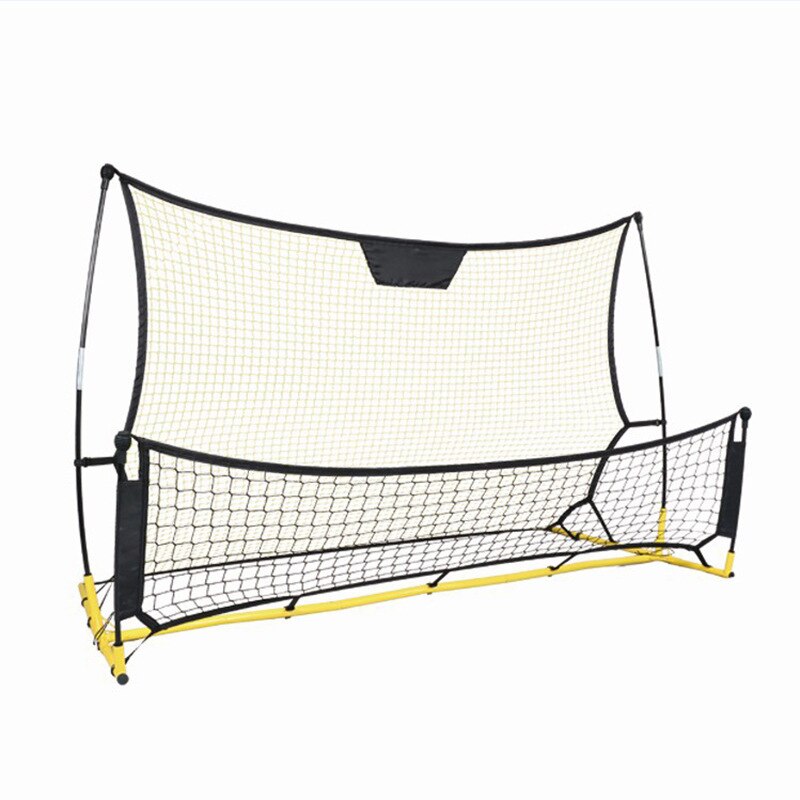 Quickster Soccer Trainer Portable Soccer Rebounder Net for Volley Passing and Solo Training Outdoor 1.8/2.1m Football Net