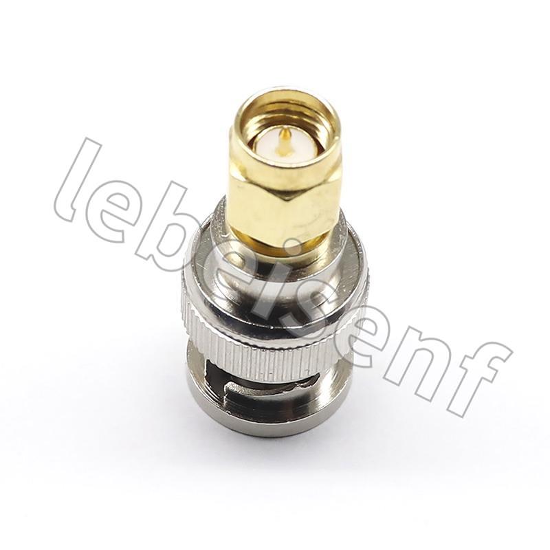 Sma Male Naar Bnc Male Sma/BNC-JJ SMA-J/BNC-J Walkie-Talkie Antenne Connector Feeder Adapter