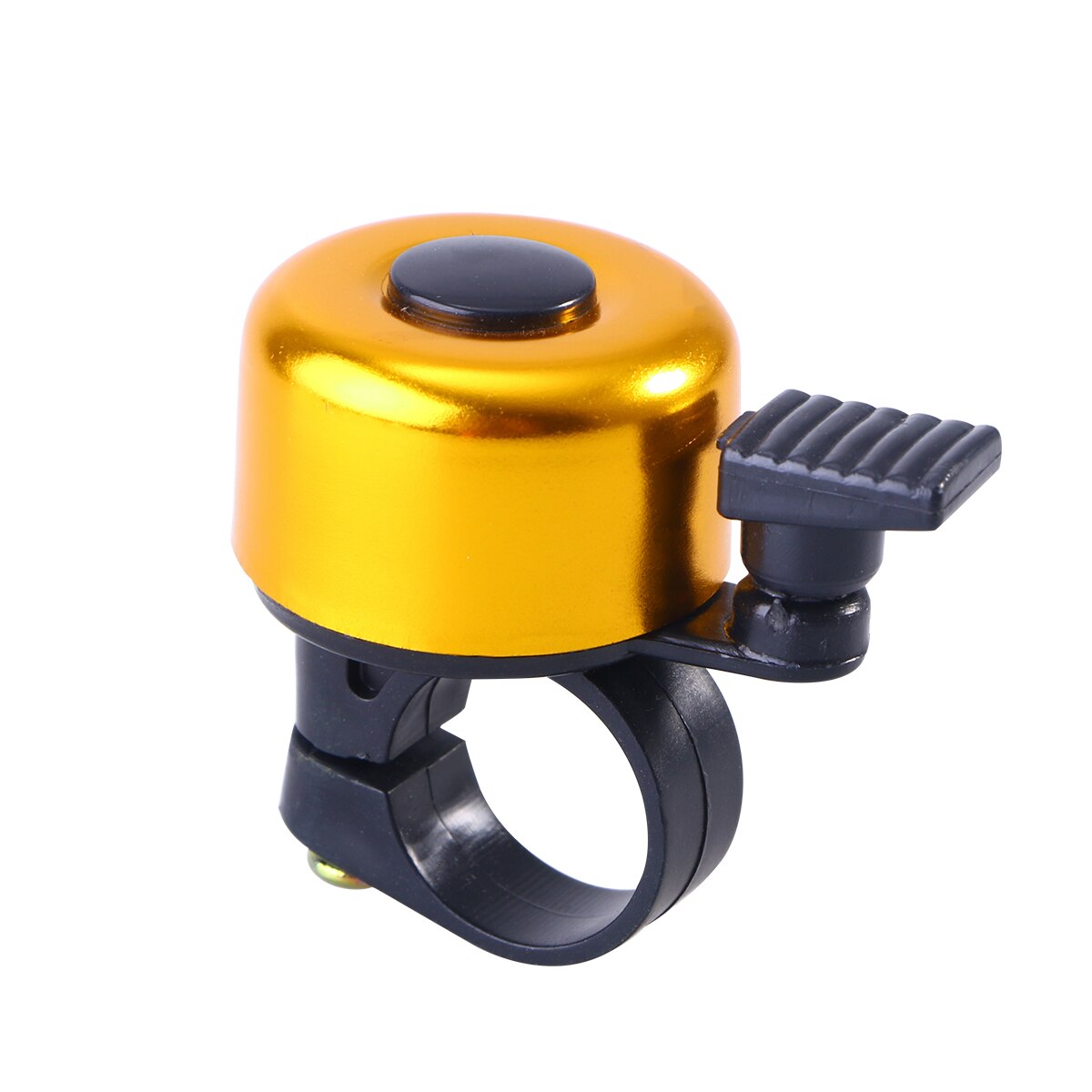 Cykel cykel klocka cykel styre klocka cykel ring ringer landsvägscyklar mtb horn cykling klocka cykeltillbehör (svart): Gyllene