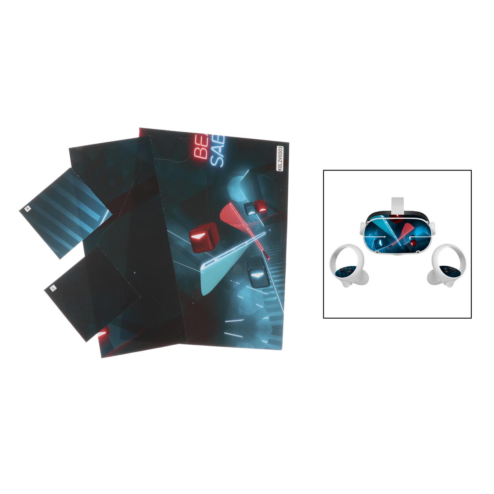 Durable PVC Sticker Skin Repair Kit for Quest 2 Headset VR Controller
