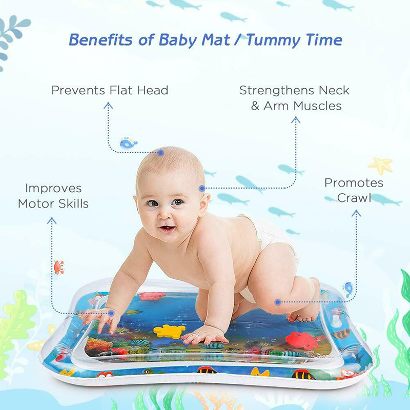 Water Pad Kids Favor Floor Pads Spelen Water Speelkleed Speelgoed Opblaasbare Thicken Pvc Baby Playmat Peuter Zwembad Activiteiten