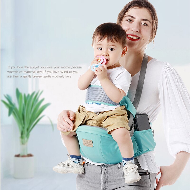 AINOMI Original coton porte-bébé taille tabouret marcheurs fronde tenir Hipseat ceinture hanche siège pour maman voyage infantile hanche siège
