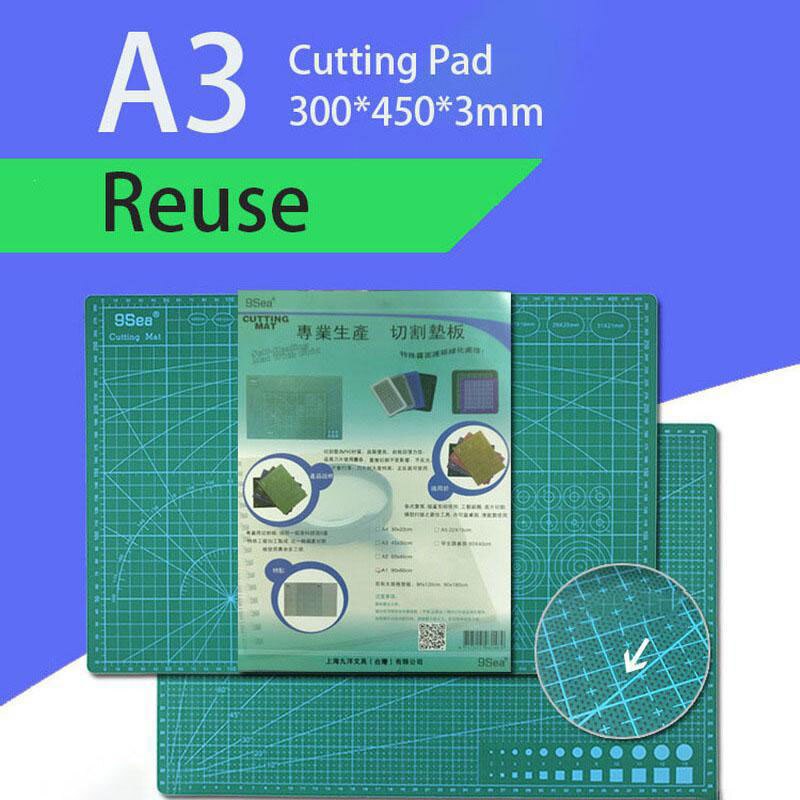 A3 tappetino da taglio in Pvc tappetino da taglio patchwork pad A3 strumenti patchwork strumento manuale fai-da-te tagliere autorigenerante a doppia faccia