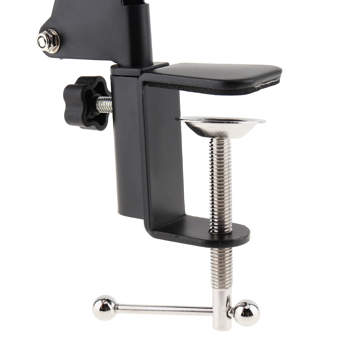 Black NB-35 Microphone Scissor Arm Stand Mic Clip Holder with Desktop Alloy Base Clampfor KTV / Studio Microphone accessories