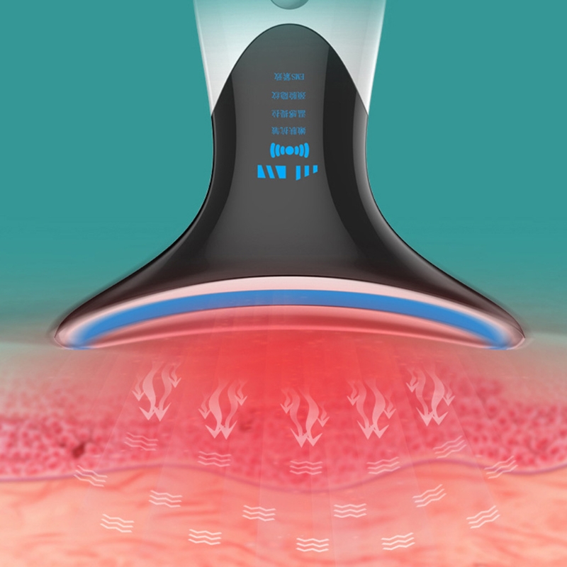 Hoge Frequentie Facial Machine, Hals Huidverstrakking Lifting Apparaat Oplaadbare, Anti Aging Gezicht Nek Massager