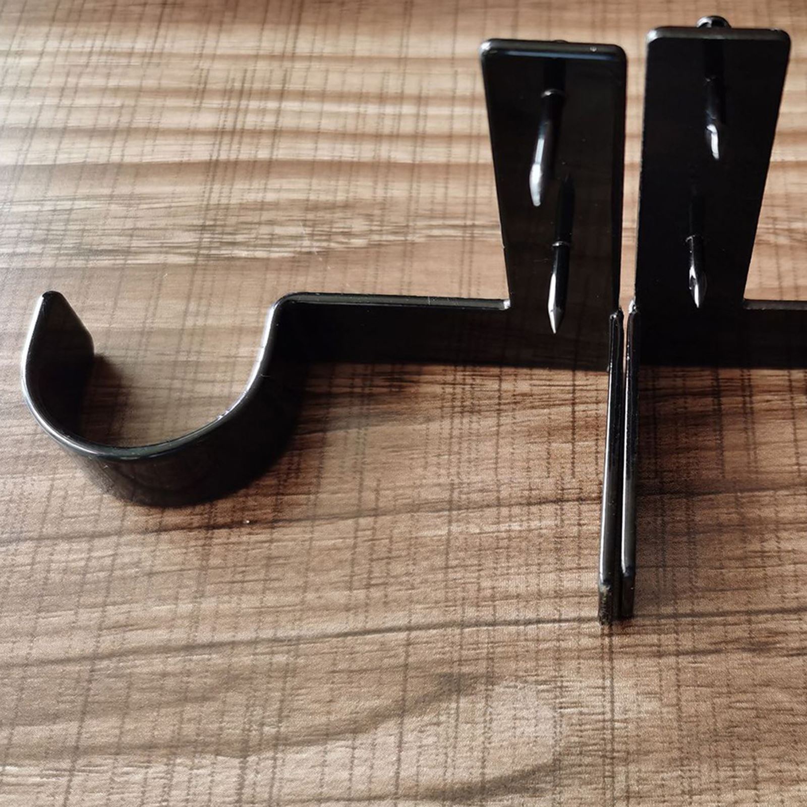 3pcs Rod Bracket For Home Bedroom Zinc Alloy Hang Curtain Rod Bracket Roman Rod Bracket Blinds Curtain