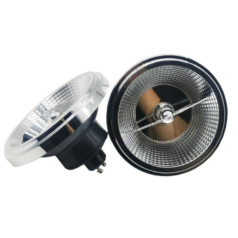 Lampe LED AR111 à intensité variable, 220V 12V GU10 G53, lampes halogènes de remplacement, Downlight LED, ampoules ES111, projecteur COB