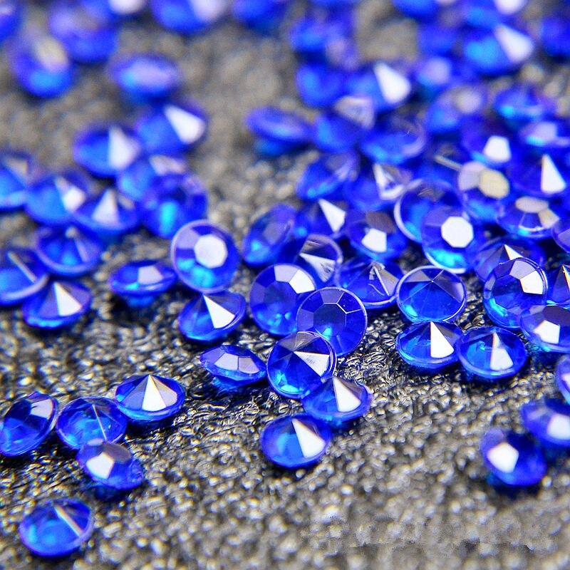 TOAOB 5000 Stuks Rode Diamant 3 mm Verstrooiing Diamanten Kristallen Deco Stenen Bruiloft Kristallen Tafel Confetti Tafel Decoratie