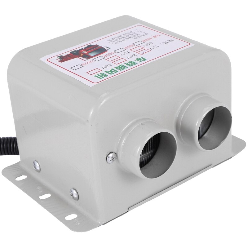 Radiador de vidrio resistente PTC de bajo ruido para coche, calefactor eléctrico rápido, Universal, cálido, de cerámica, práctico, pequeño