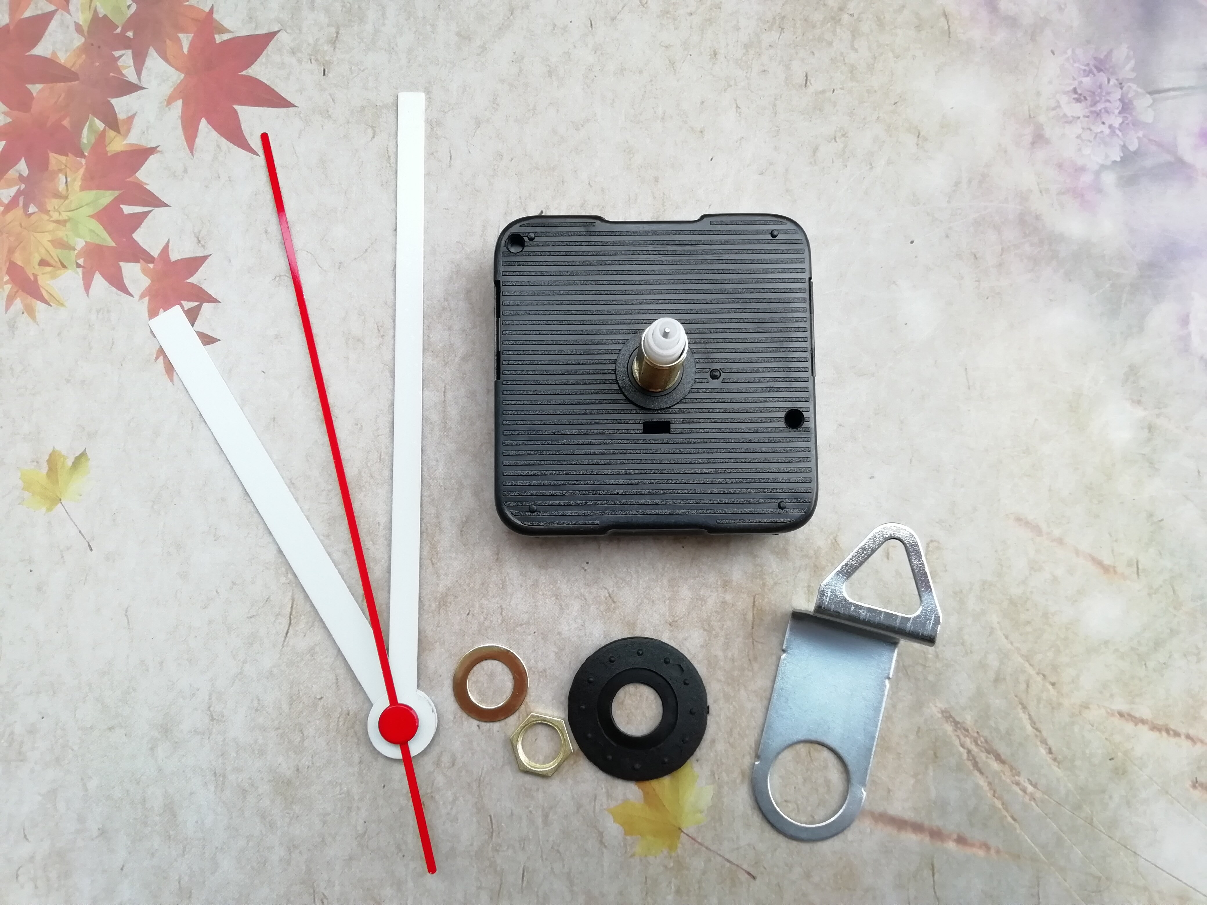 5PCS Long Axis 28mm Shaft Standard Quiet DIY Clock Mechanism Quartz Machine with Clock Hands