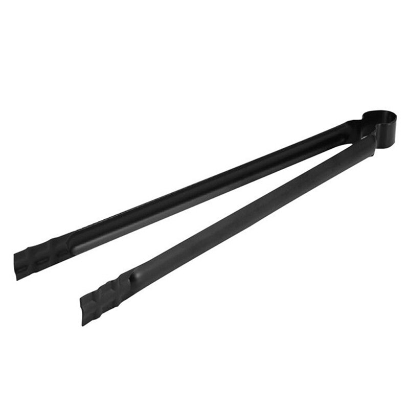 BBQ Charcoal Tongs Cooking Carbon Oven Clip Barbecue Accessories: Default Title