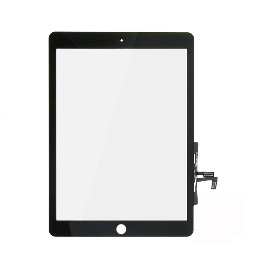 9.7 A1822 A1823 remplacement de l'écran tactile pour iPad 5 5th génération numériseur extérieur LCD panneau avant verre avec autocollant: black without home