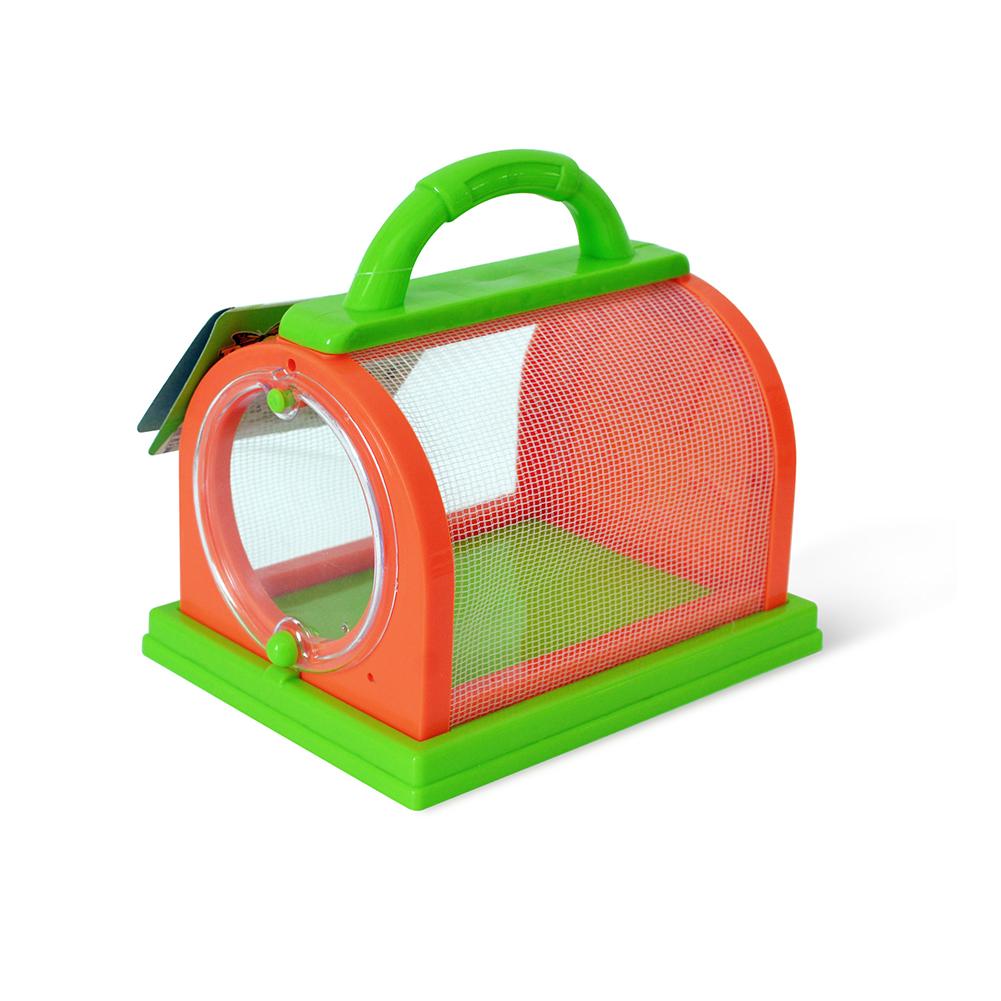 Jaula portátil para cría de insectos y mariposas, jaula para animales, terrario, visor transpirable y cómodo para jardín y mascotas