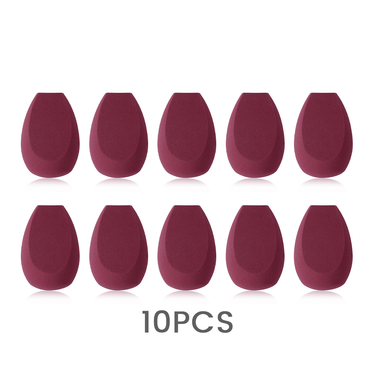Esponja de maquillaje IMAGIC, 10 Uds., esponja húmeda y seca, esponja de maquillaje suave , paquetes de combinación más grandes de: Rosa