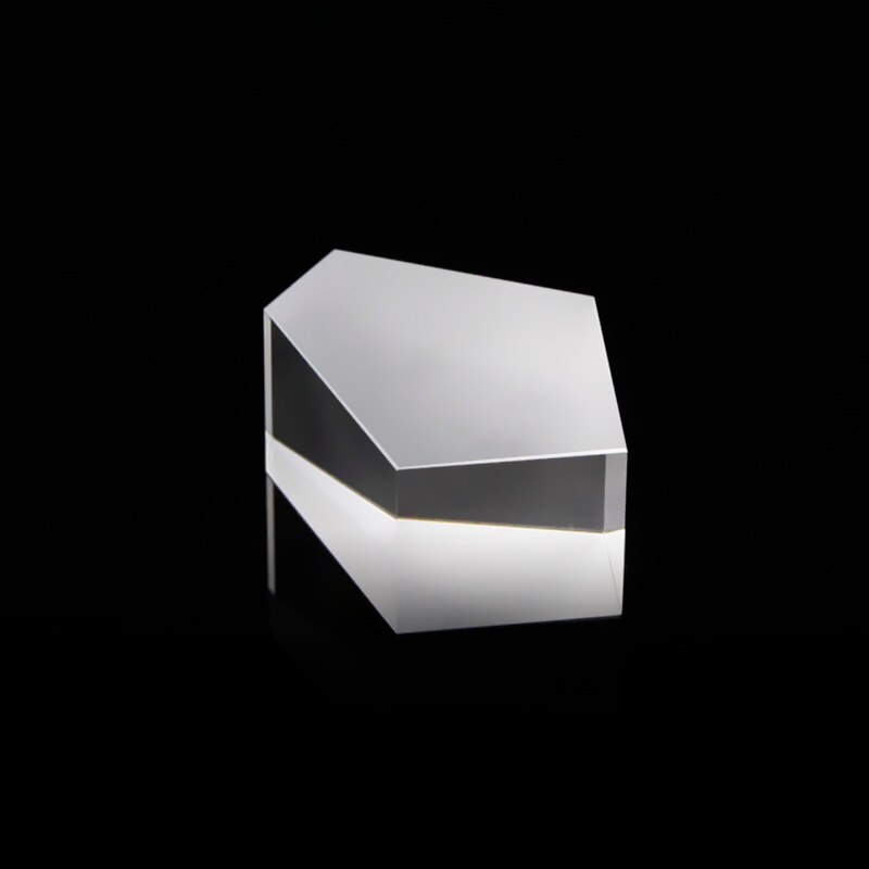 25mm optisk glas pentaprisme retvinklet prisme 90 graders spejl polygonal speciel trekantet penta prisme femkantet prisme
