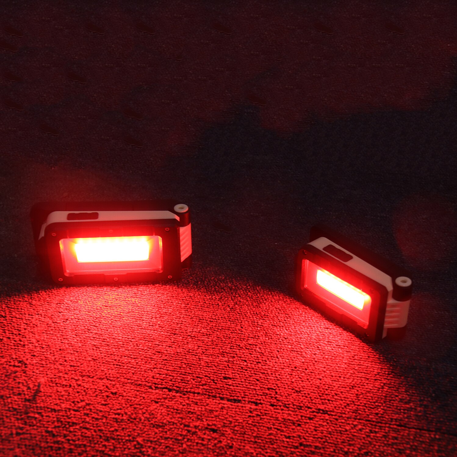 LED COB Rechargeable Magnetic Flashlight Foldable Inspection Lamp 4 Modes Work Light Strong Magnet Emergency Camping Lamp JQ