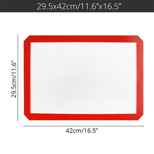 Multi-styles Silicone Macaron Baking Mat Extra Large Baking Mat for Rolling Macaron Pizza Dough Non-Stick Maker Holder Pastry: B4