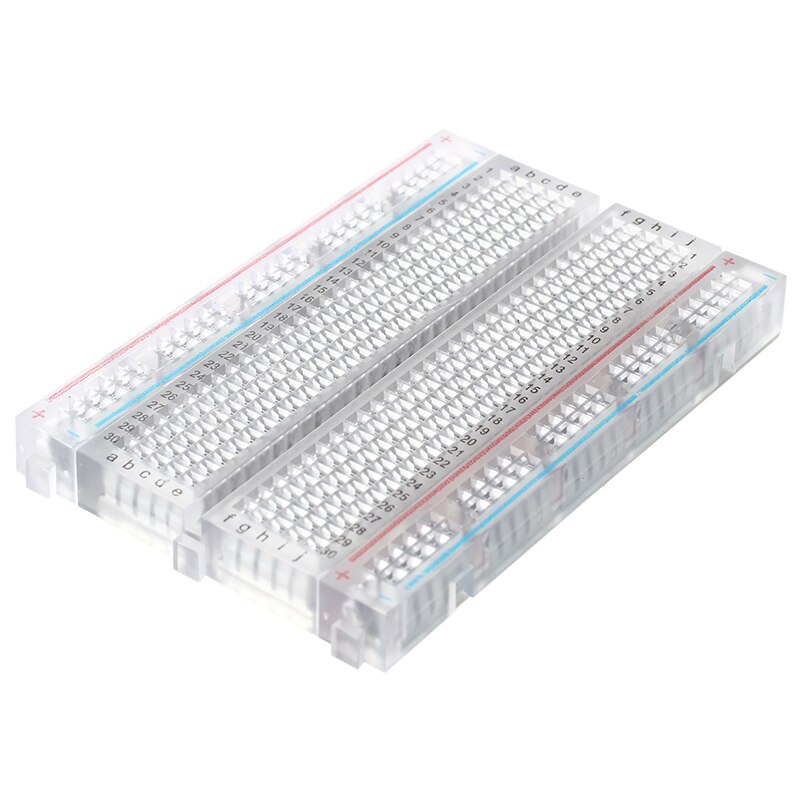 RISE-Experiment Board Breadboard Circuit Board ZYJ - 60 transparent