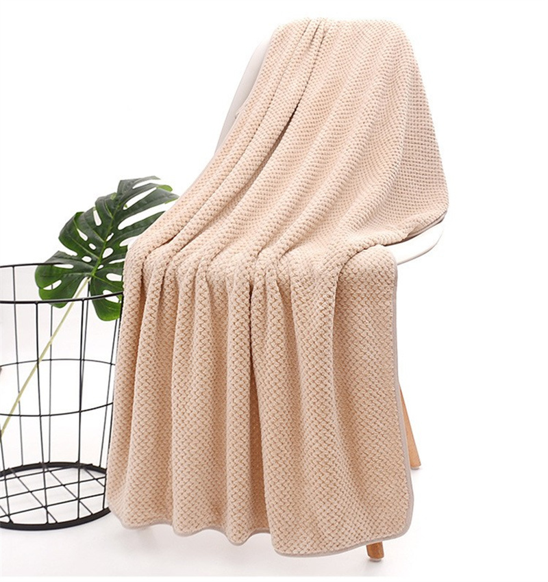 Bathing towel can be worn by women and can be wrapped around household items. Men are more than 100% cotton, absorbent and quick: M / 31#