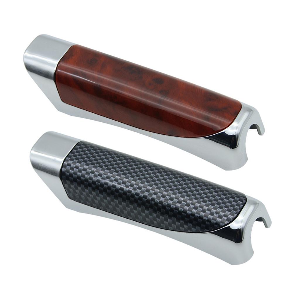 Car Hand Brake Cover Universal Car Handbrake ABS Plastic Cover Anti-Skid Auto Parking Brake Protector Decor Cover