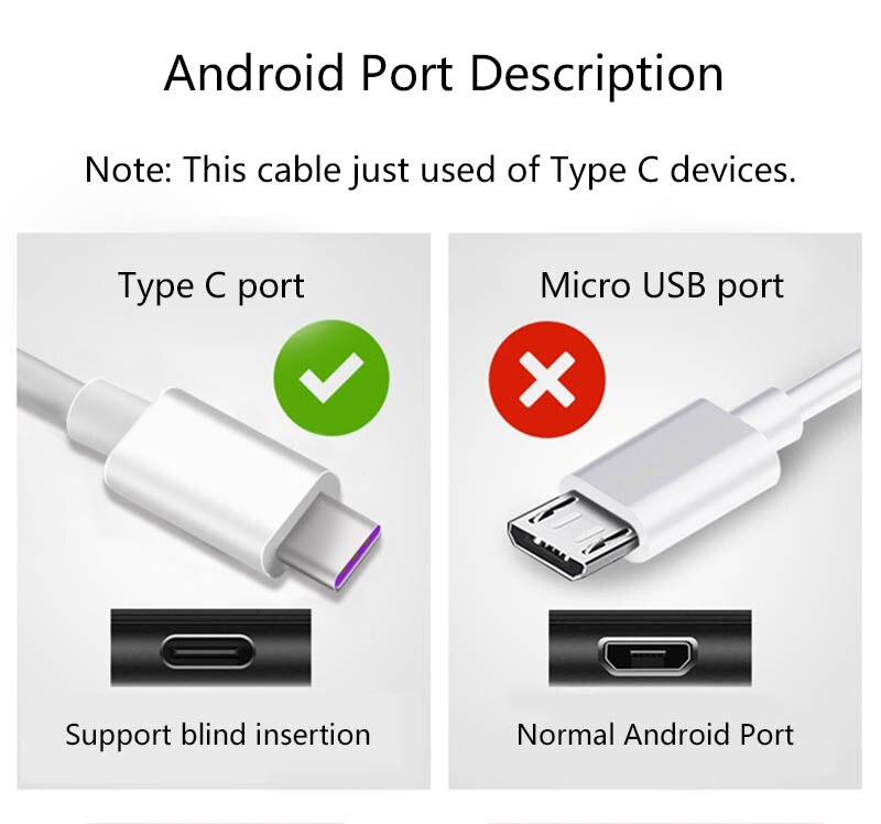 5A USB typu C kabel robić Huawei P20 Lite Honor 10 9 zawodowiec 3.1 szybkiego ładowania przewód danych ładowarka robić telefonu Samsung S9 redmi Uwaga 7