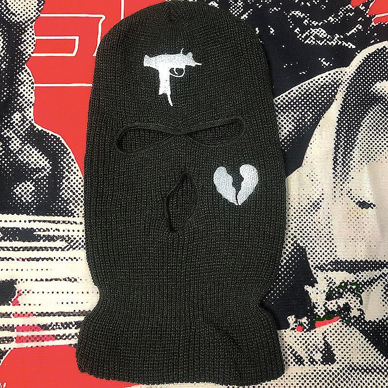 Passamontagna per casco da motociclista Bandana da uomo nera antivento moto Scooter maschera da sci a maglia calda cappello invernale copricapo sciarpa maschera: Dark green