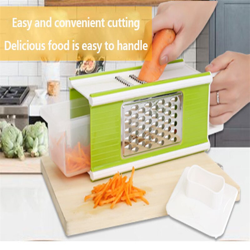 Multi-Functional Grater Potato Carrot Cutter Kitchen Cutter Square Sutter Kitchen Essential Tool