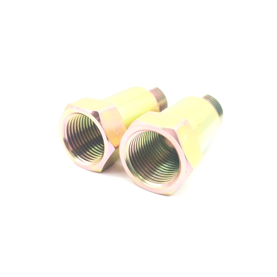 Universal M18 X 1.5 Straight 45mm O2 Oxygen Sensor Extension Spacer extender 2 pcs