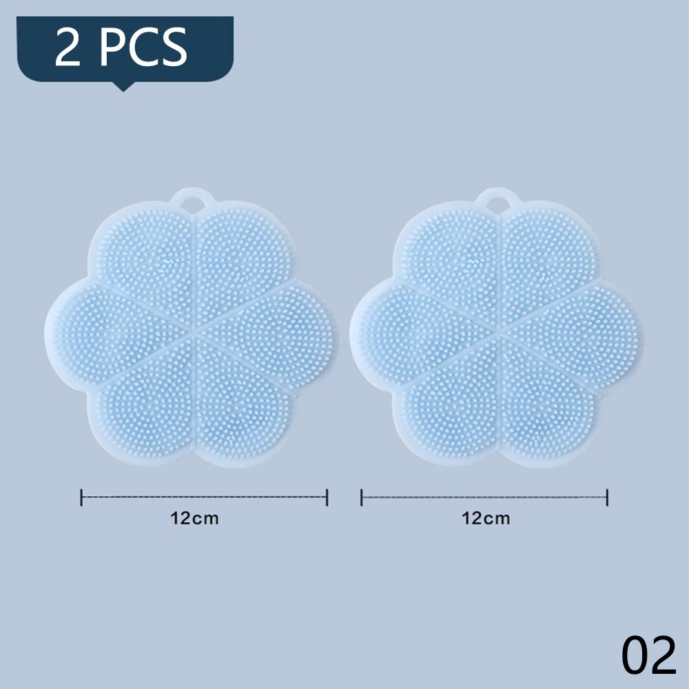 Opvouwbare Hete Kom Clip Pot Rvs Schotel Houder Stoomboot Tong Siliconen Oven Mitt Keuken Gereedschap Anti Proximity handschoenen: Blue Placemat