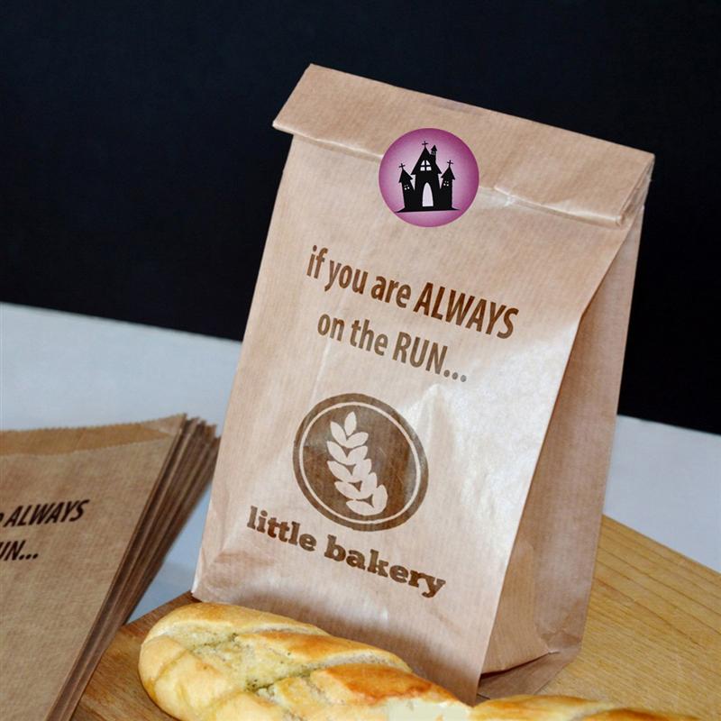 10 vellen halloween-tasstickers met zelfklevende etiketten (geassorteerde kleuren)