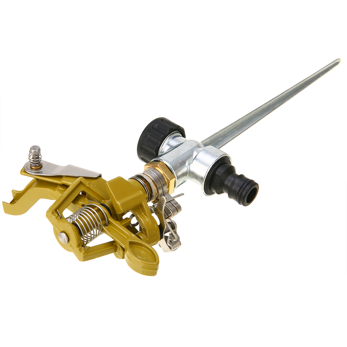 Garten Metall Sprinkler Spitze Rasen Gras 360 Grad Einstellbare Dreh Wasser Düse Impuls Spritzgerät Für Bewässerung System