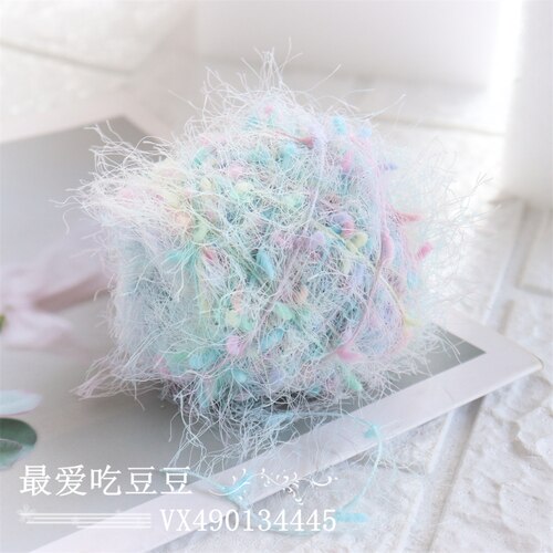 30G Zachte Regenboog Pom Pom Garen Hand Breien Haak Ping Pong Garen Draad Voor Baby Dame Sjaal Trui Handschoen zak Hoed Diy: 09