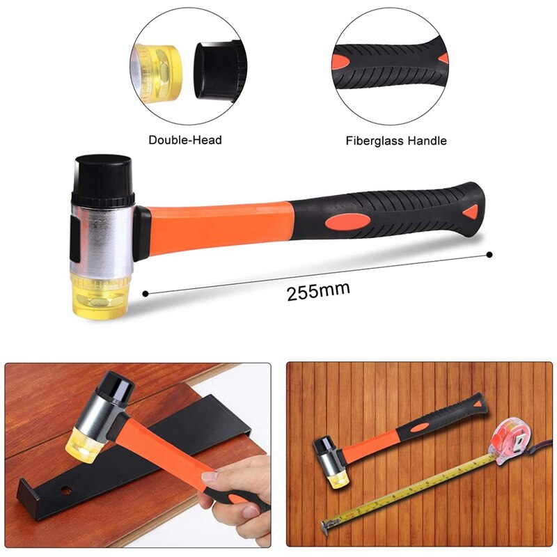 Laminate Flooring Installation Kit Set, 44 Pieces Flooring Tools for estic & Flooring Installation