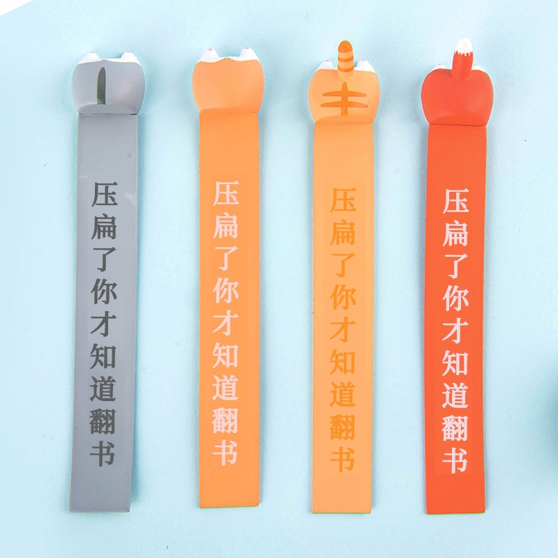 3D Animal Butt Bookmarks Cute Cat Corgi Hamster Bookmarks for Kids Adults Book Lovers School Library Office Home UseDropshipping