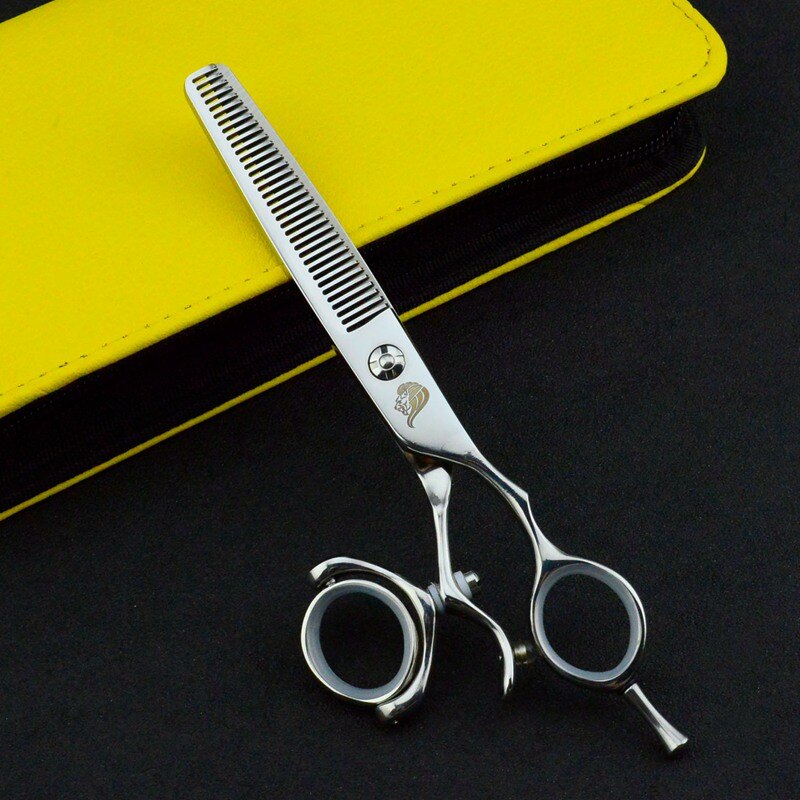 5.5/6.0" swivel hair scissors hairdressing scissors swivel thumb hair cutting shears rotary rotating thumb shears