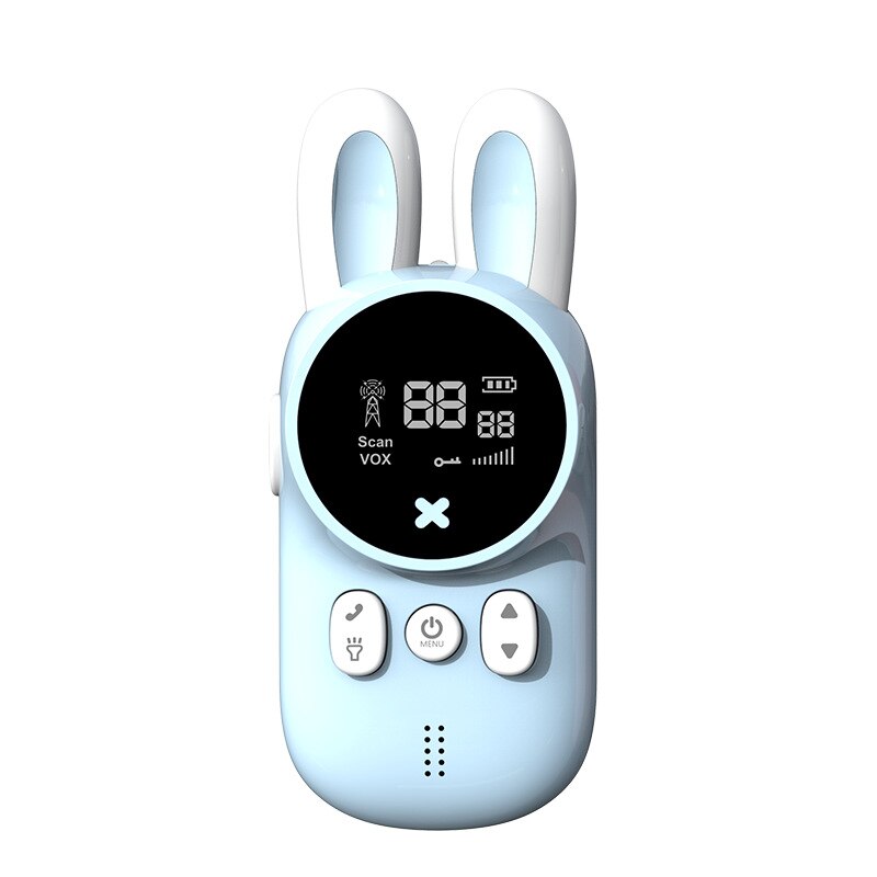 Walkie Talkies for Kids 20 Channels 3KM Range Children Walky Talky with Flashlight 3-12 Years for Adventures Hiking Camping: White
