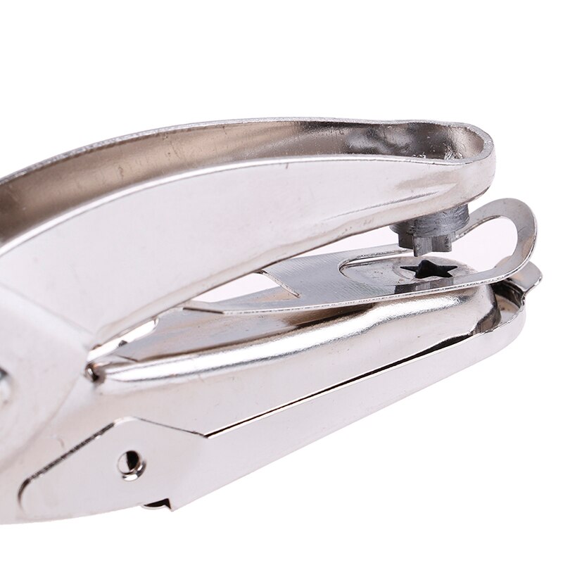 1PC DIY Single Hole Puncher Handle Hole Punch Loose-leaf Pink Paper Cutter School Office Binding Stationery