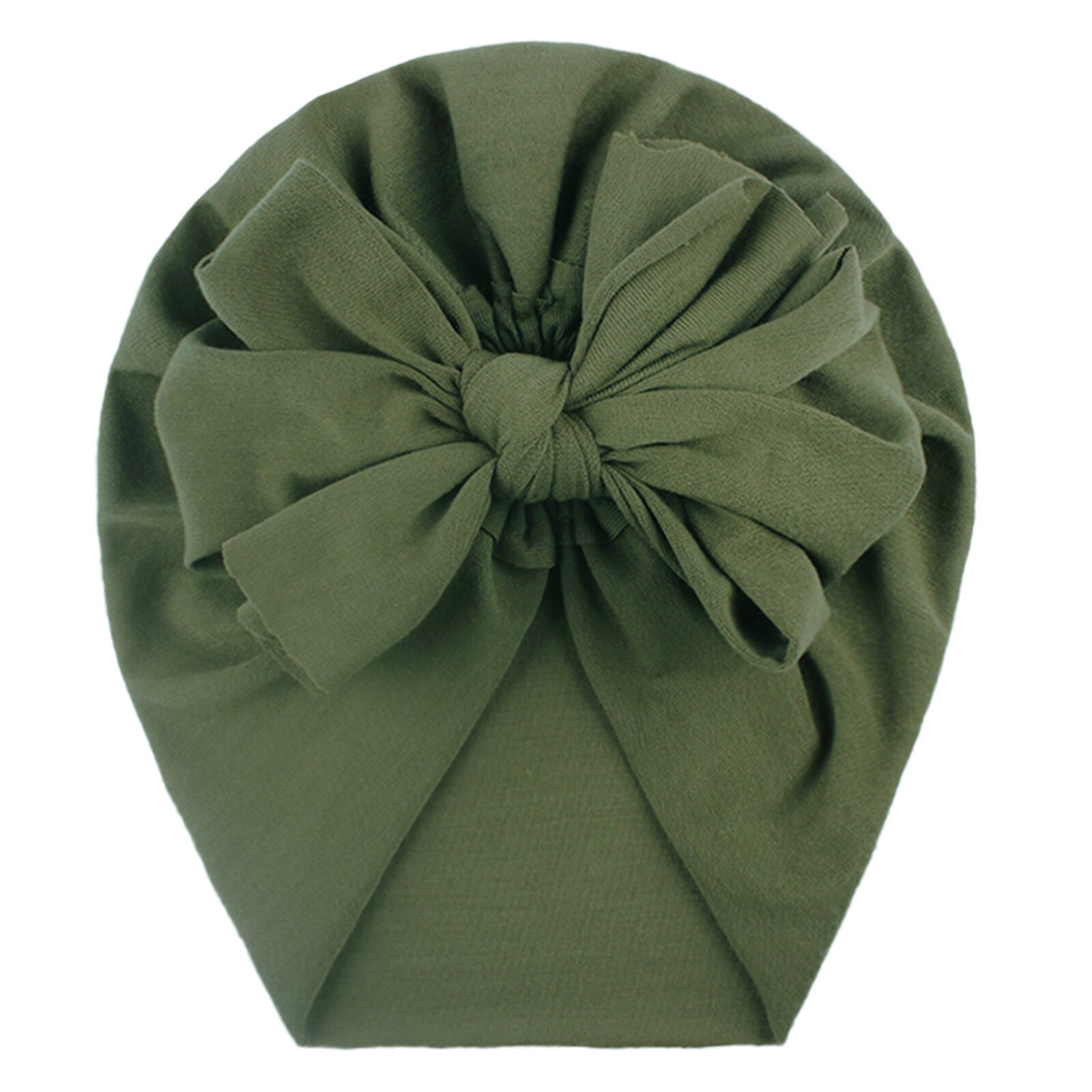Baby Stuff Accessories Baby Girl Hat With Bow Knot Infant Beanie Solid Big Bowknot Cap For Girls Kid Hats 1PC Warm Cap 0210