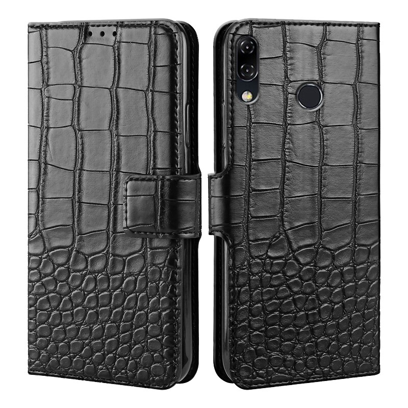Vintage telefoonhoesje voor asus zenfone 5z zs620kl 5 ze620kl x00qd funda capa leren holster portemonnee beschermhoes
