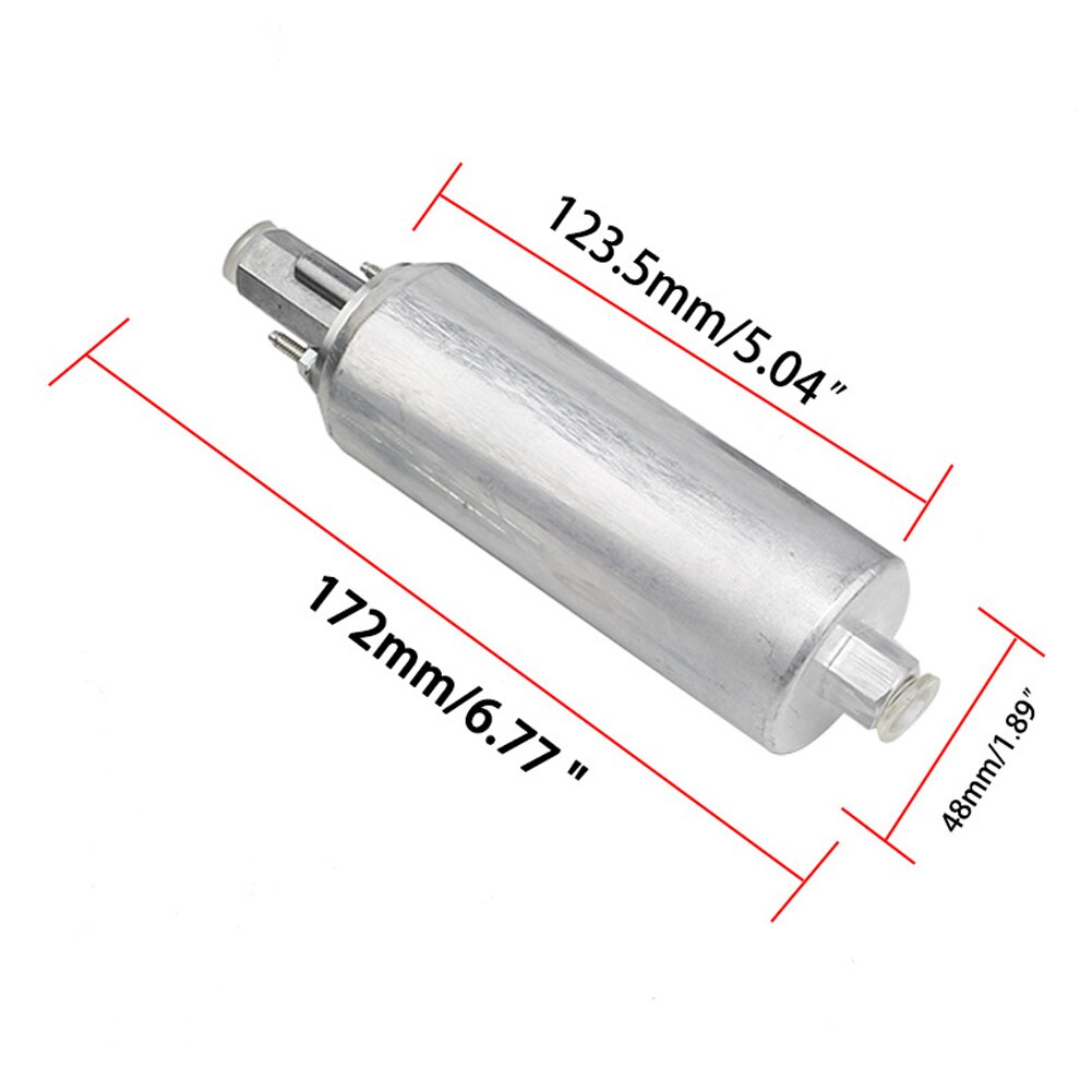 For Walbro GSL392 255 LPH Inline External High Pressure Fuel Pump With Kit